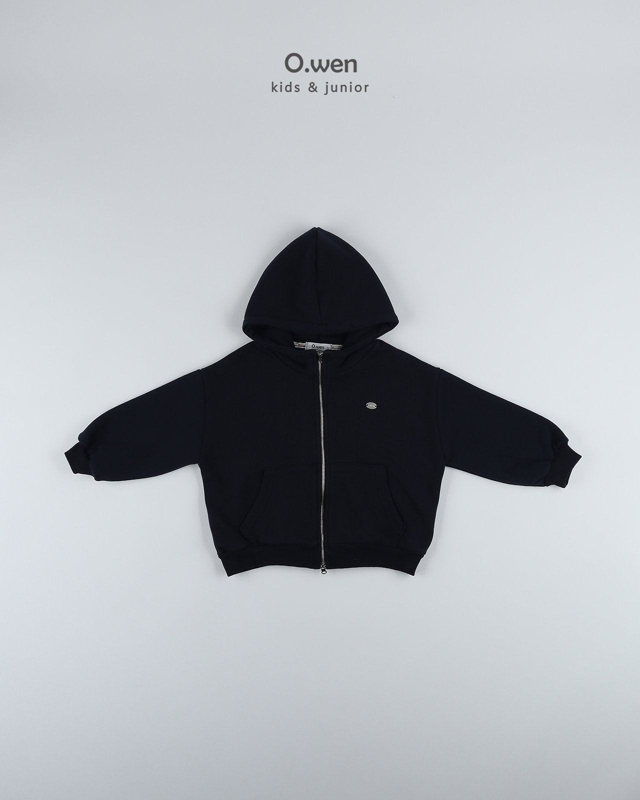 《予約》Two-Way Boxy Zip-Up Hoodie / O.wen