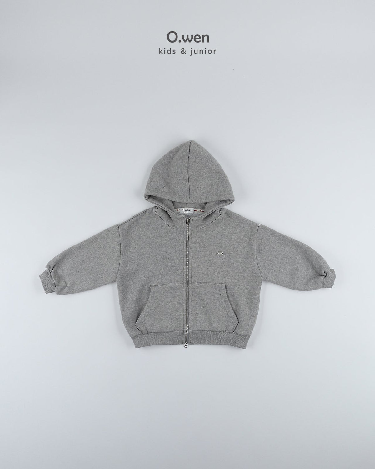 《予約》Two-Way Boxy Zip-Up Hoodie / O.wen