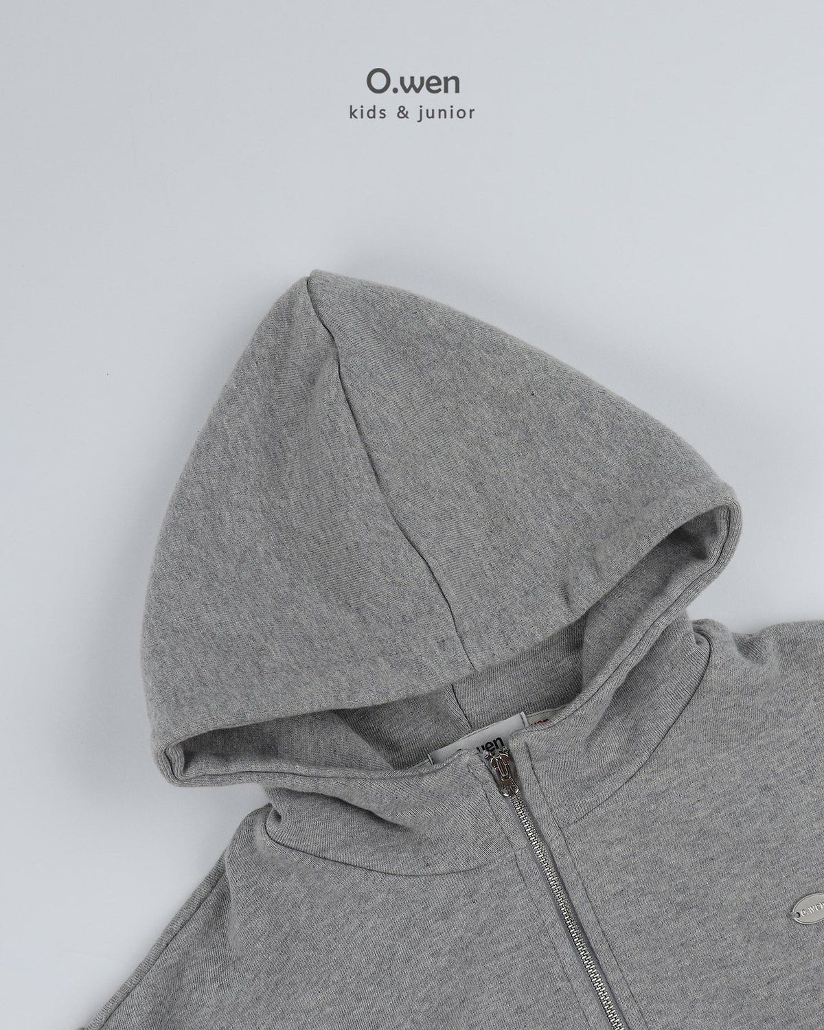 《予約》Two-Way Boxy Zip-Up Hoodie / O.wen