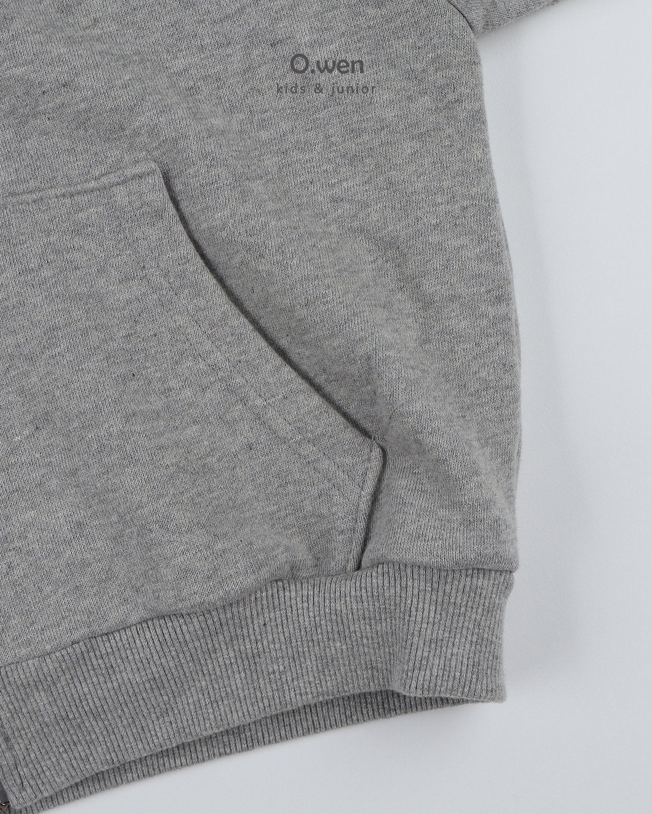 《予約》Two-Way Boxy Zip-Up Hoodie / O.wen
