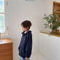 《予約》Two-Way Boxy Zip-Up Hoodie / O.wen
