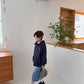《予約》Two-Way Boxy Zip-Up Hoodie / O.wen