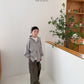 《予約》Two-Way Boxy Zip-Up Hoodie / O.wen
