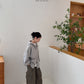 《予約》Two-Way Boxy Zip-Up Hoodie / O.wen