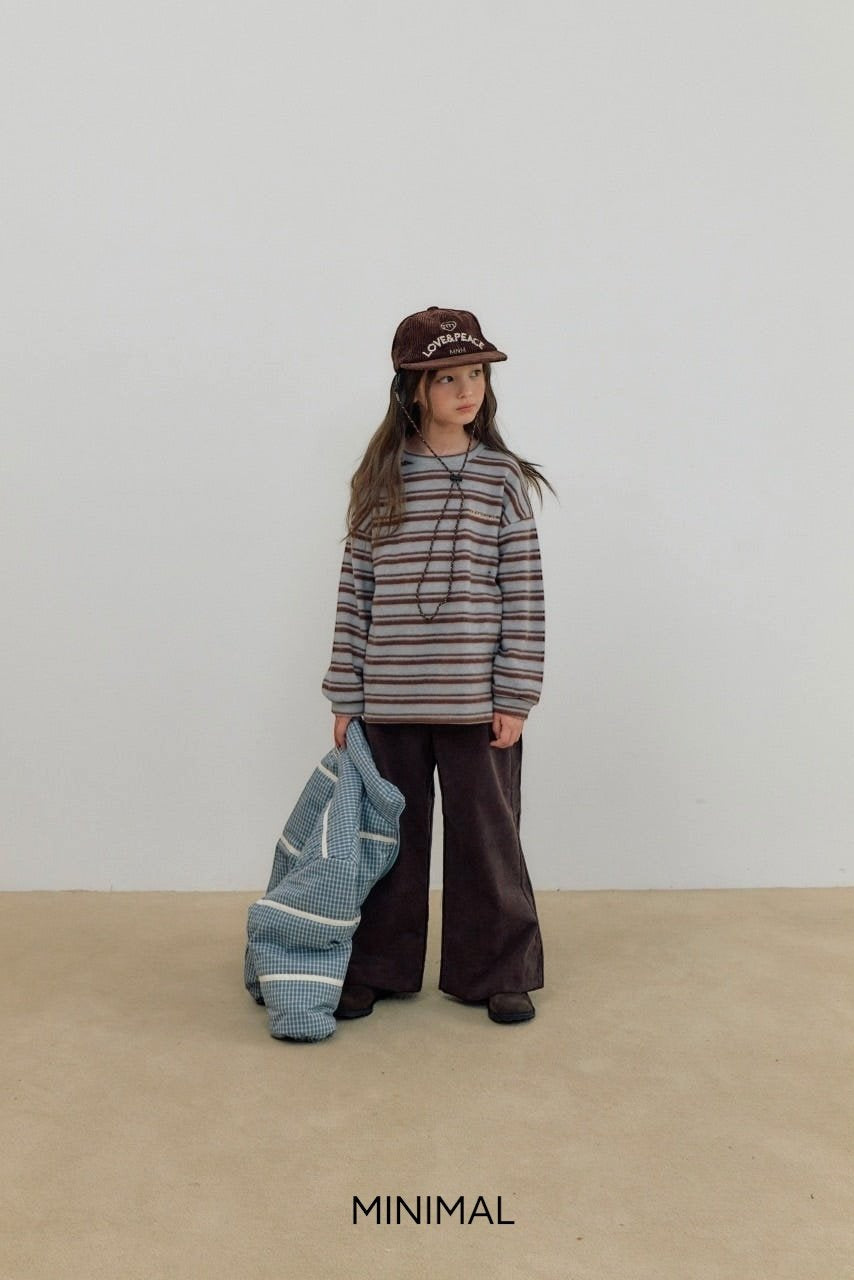 《予約》Twinkle Stripe Tee / MINIMAL（ adultまで）