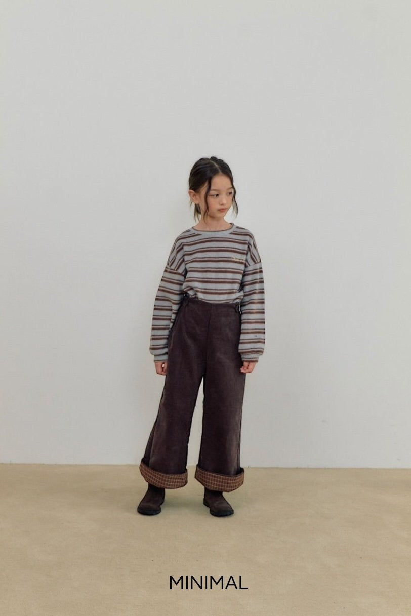 《予約》Twinkle Stripe Tee / MINIMAL（ adultまで）