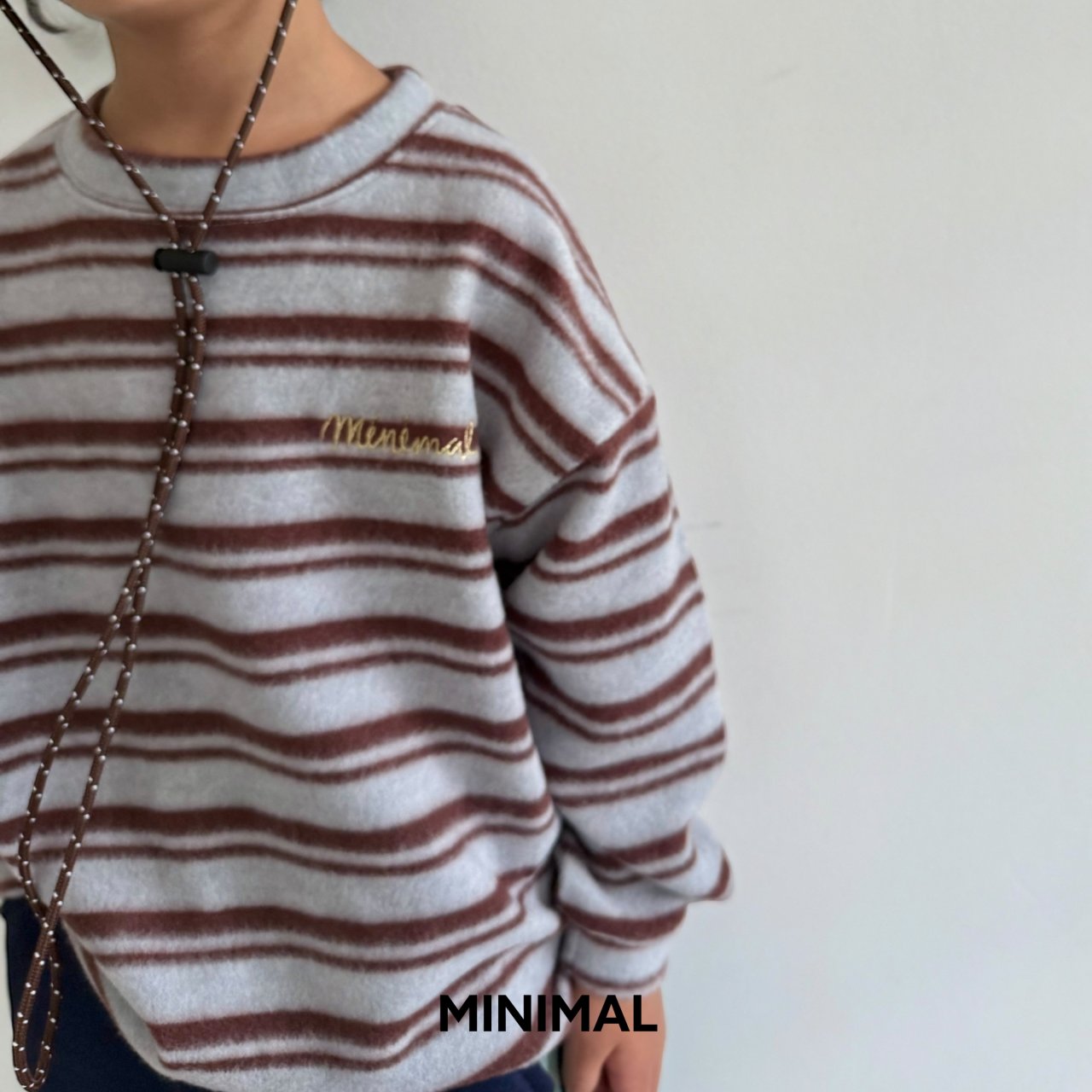 《予約》Twinkle Stripe Tee / MINIMAL（ adultまで）