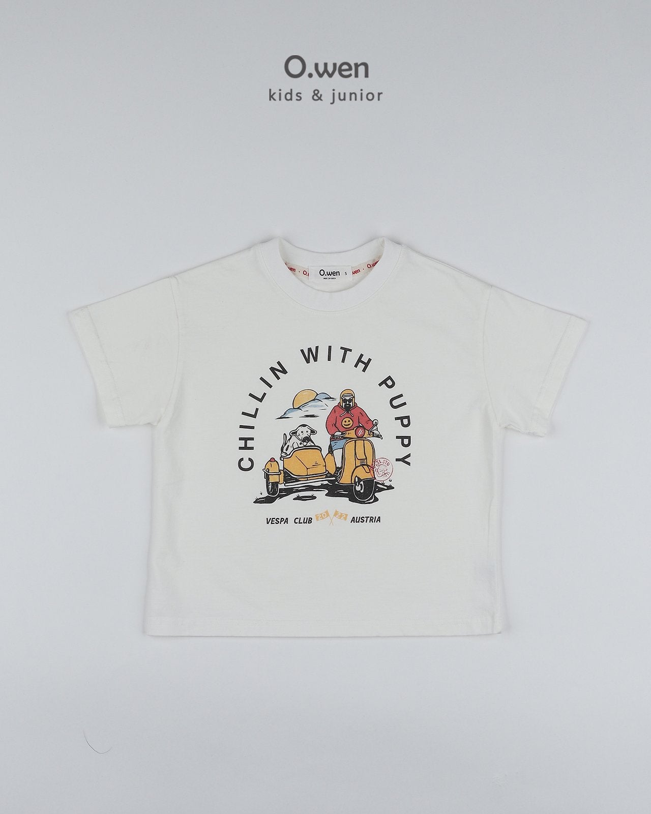 《予約》White Puppy Tee / O.wen