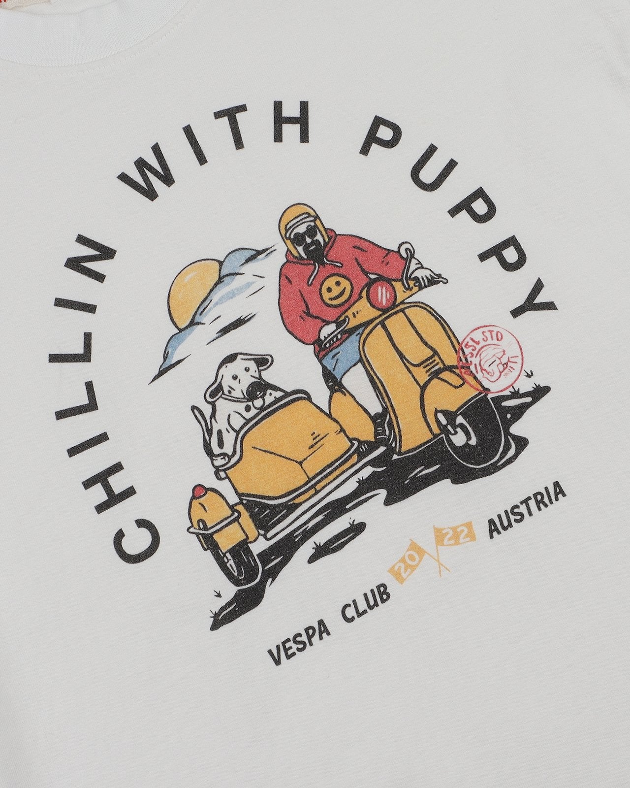 《予約》White Puppy Tee / O.wen