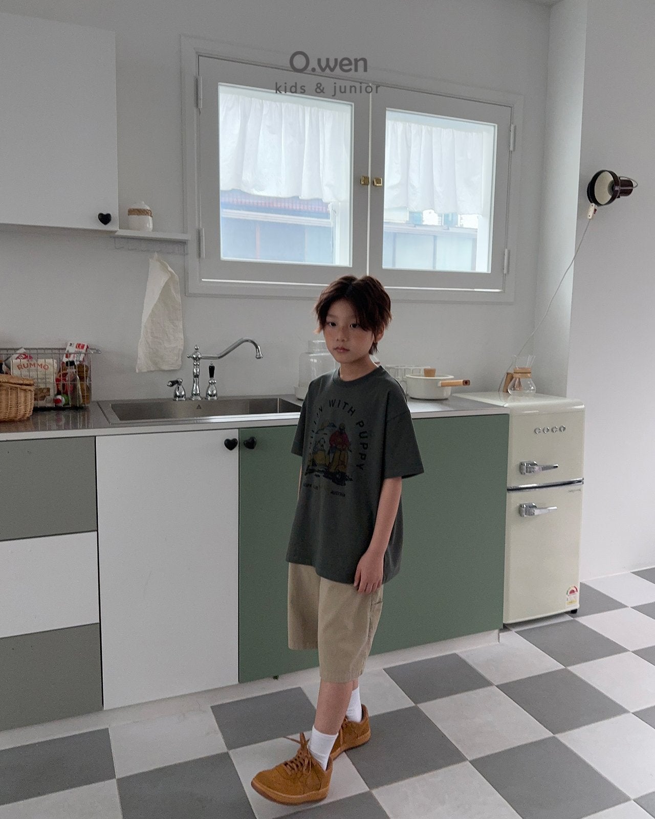 《予約》White Puppy Tee / O.wen