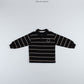《予約》Single Stripe Polo Shirt / O.wen
