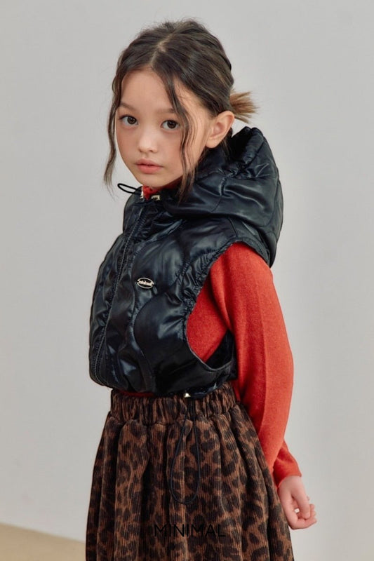 《予約》Quilting Hood Vest / MINIMAL