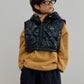 《予約》Quilting Hood Vest / MINIMAL