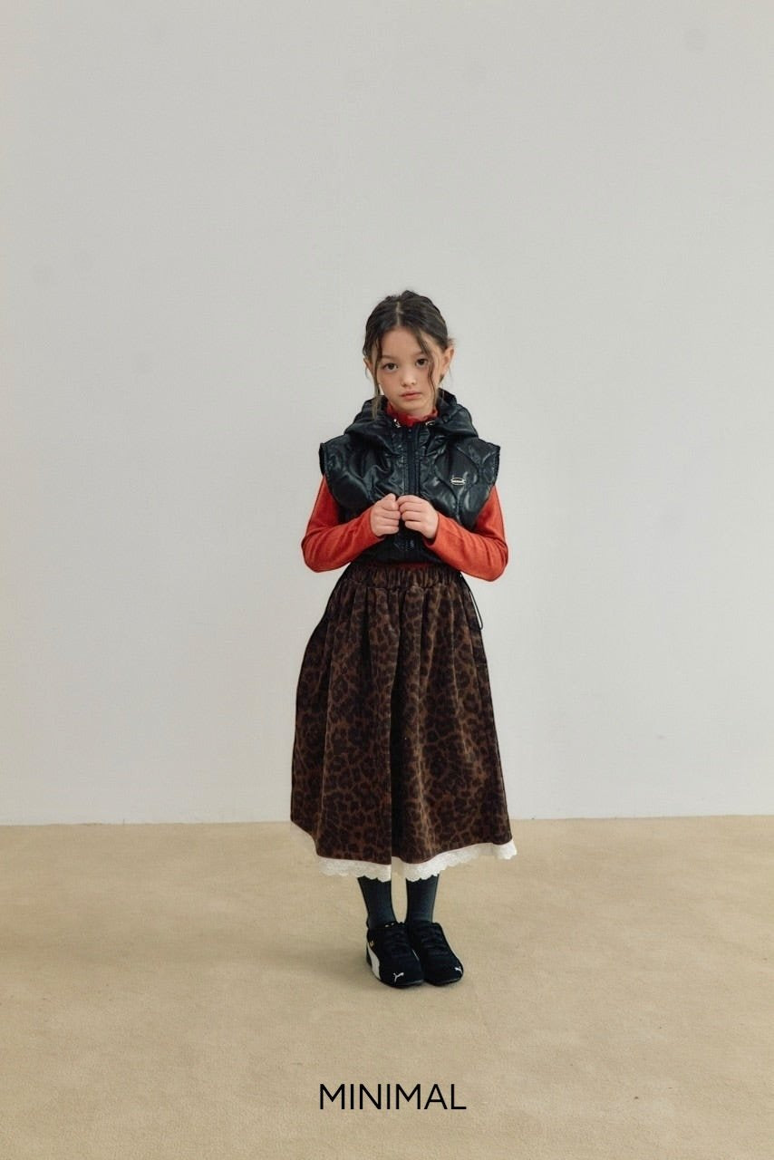 《予約》Quilting Hood Vest / MINIMAL