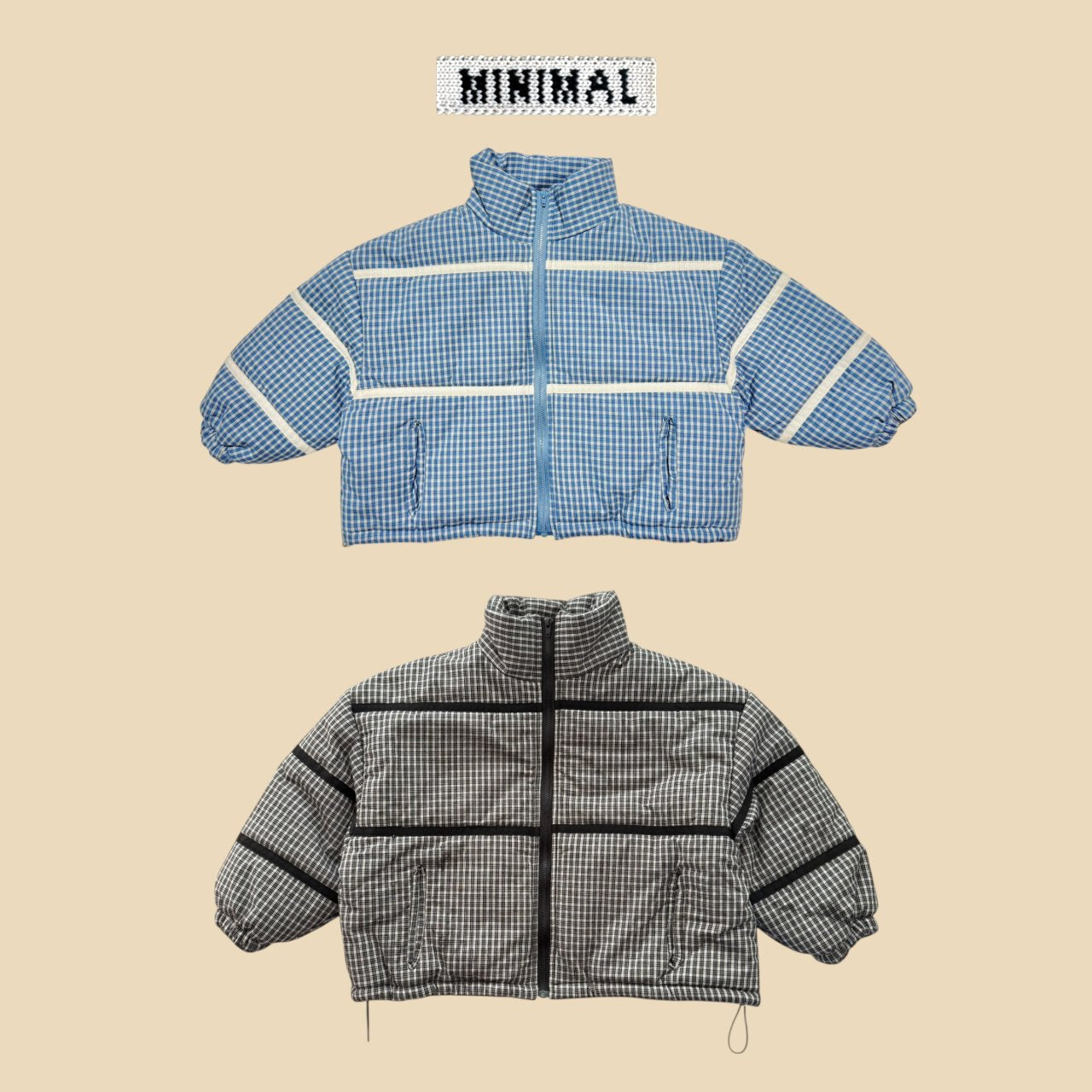 《予約》Line Padded Jumper / MINIMAL