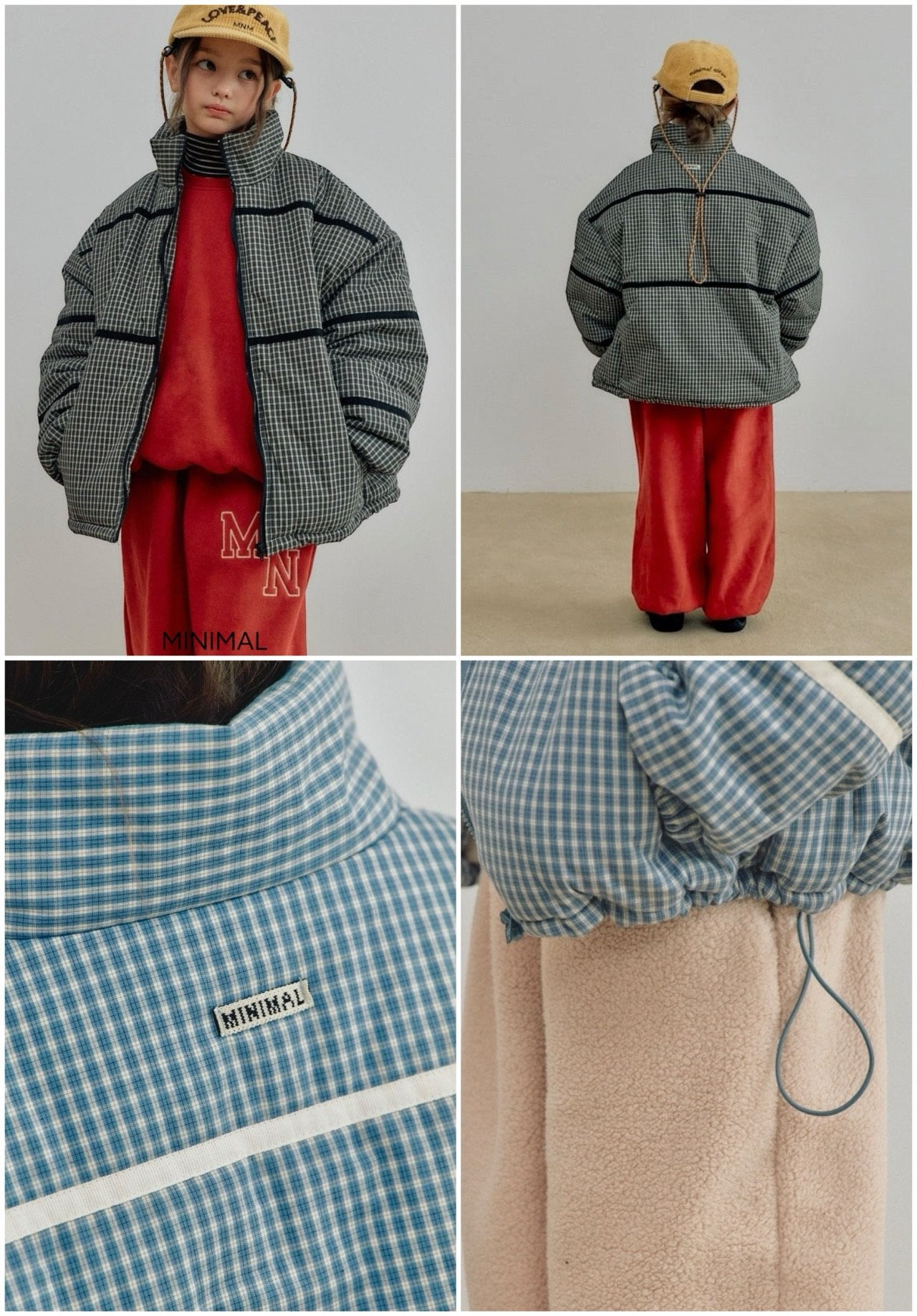 《予約》Line Padded Jumper / MINIMAL