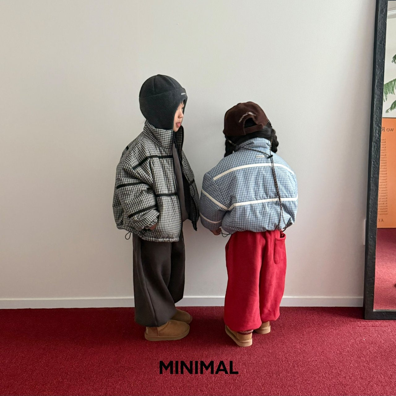 《予約》Line Padded Jumper / MINIMAL