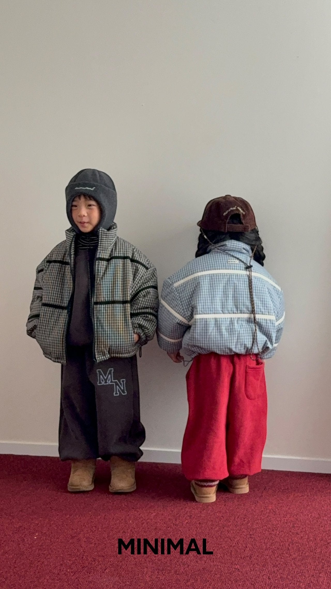 《予約》Line Padded Jumper / MINIMAL