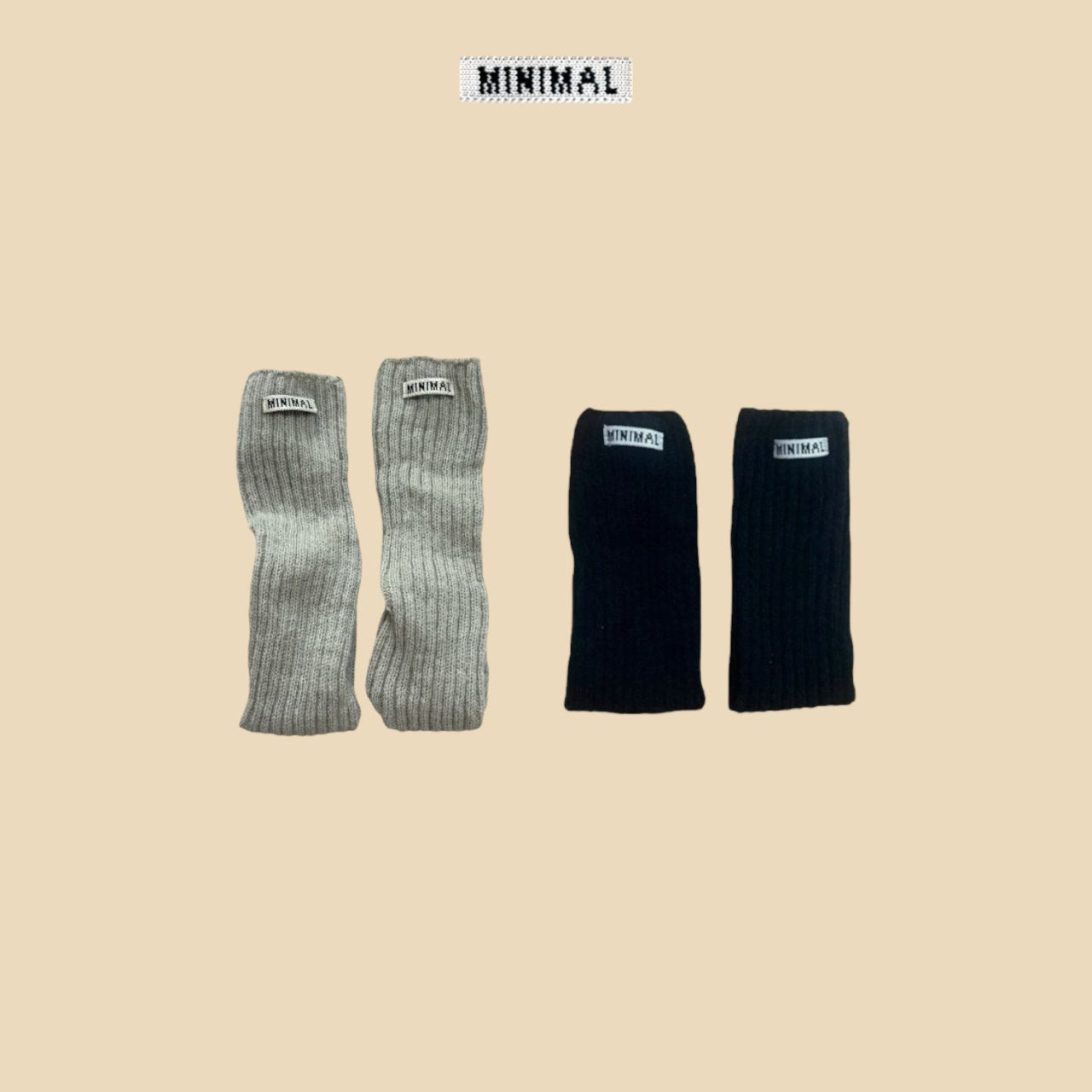 《予約》Logo Foot Warmer / MINIMAL