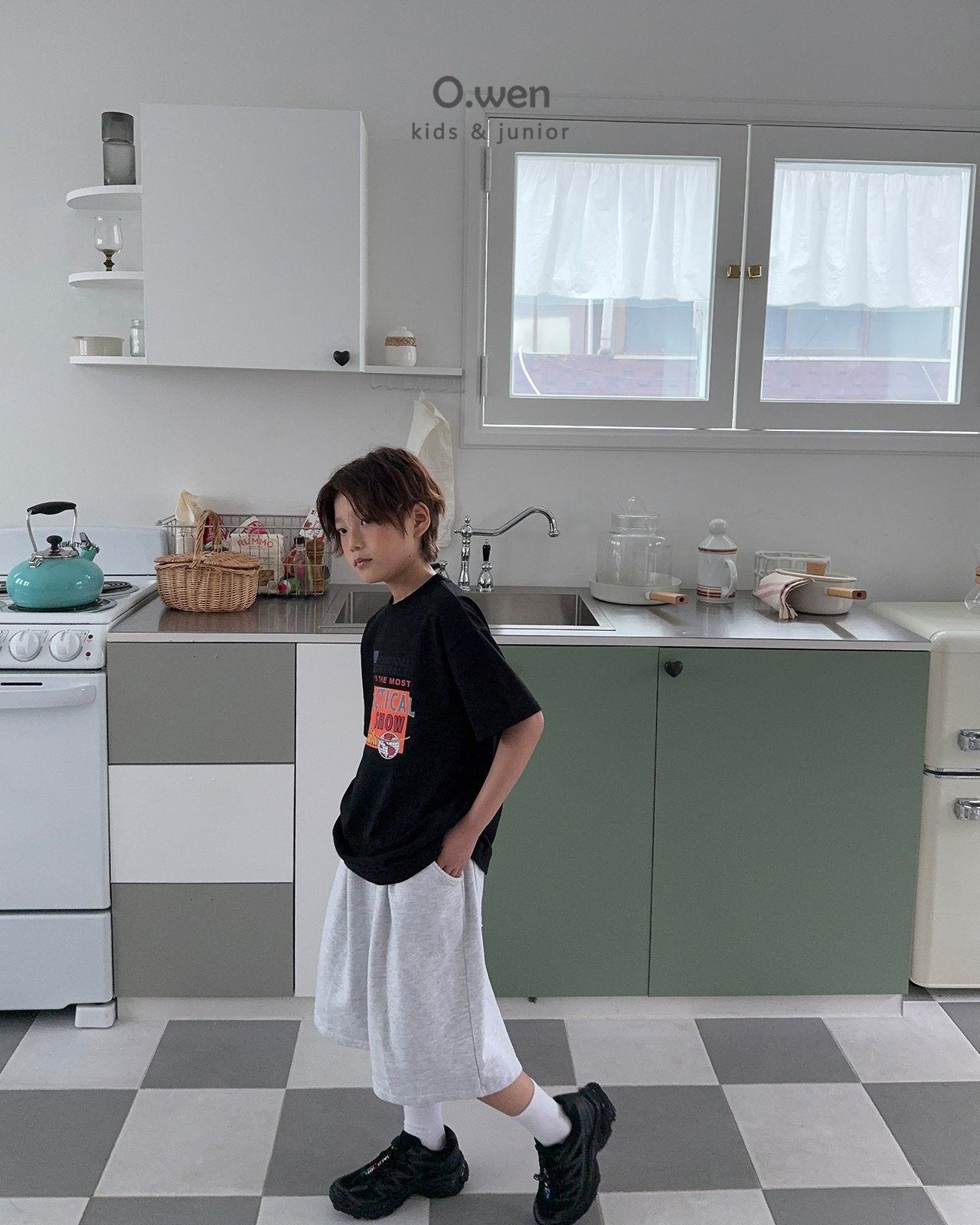 《予約》French Bermuda Pants / O.wen