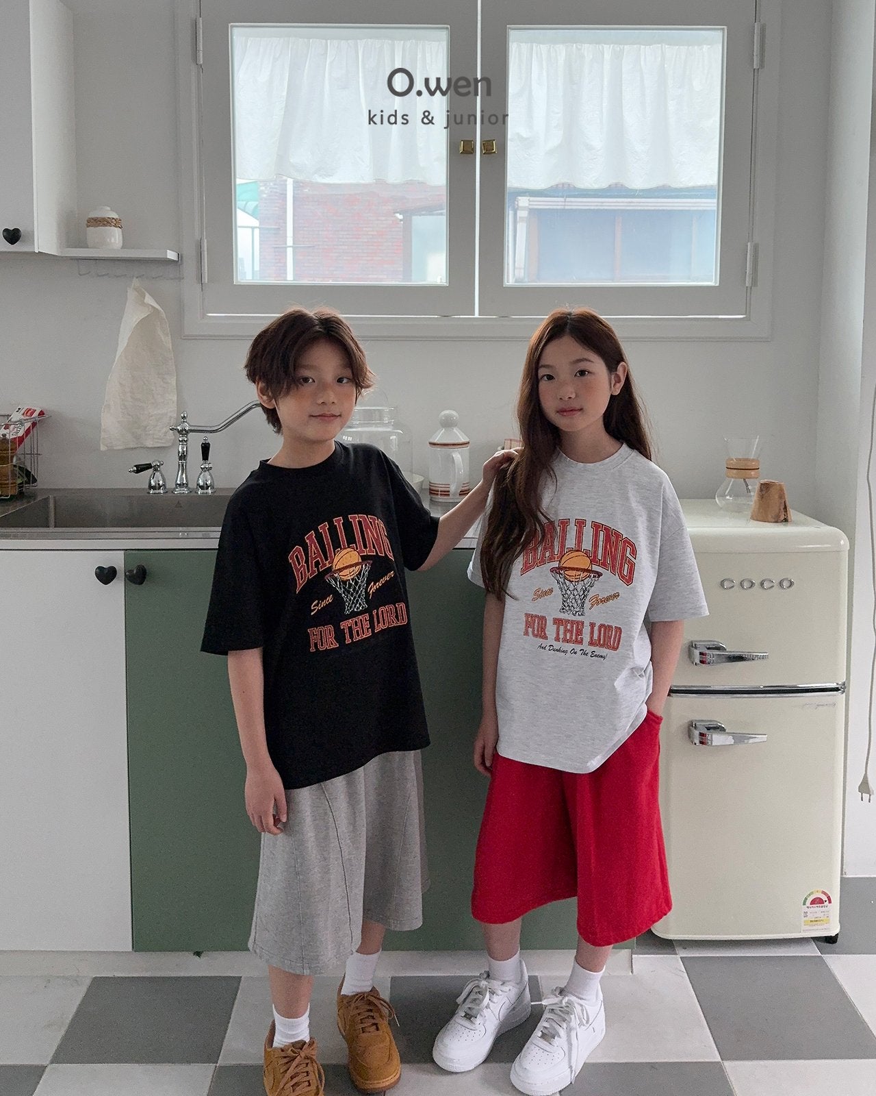 《予約》Basketball Tee / O.wen