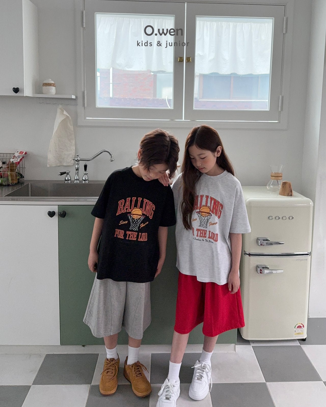 《予約》Basketball Tee / O.wen