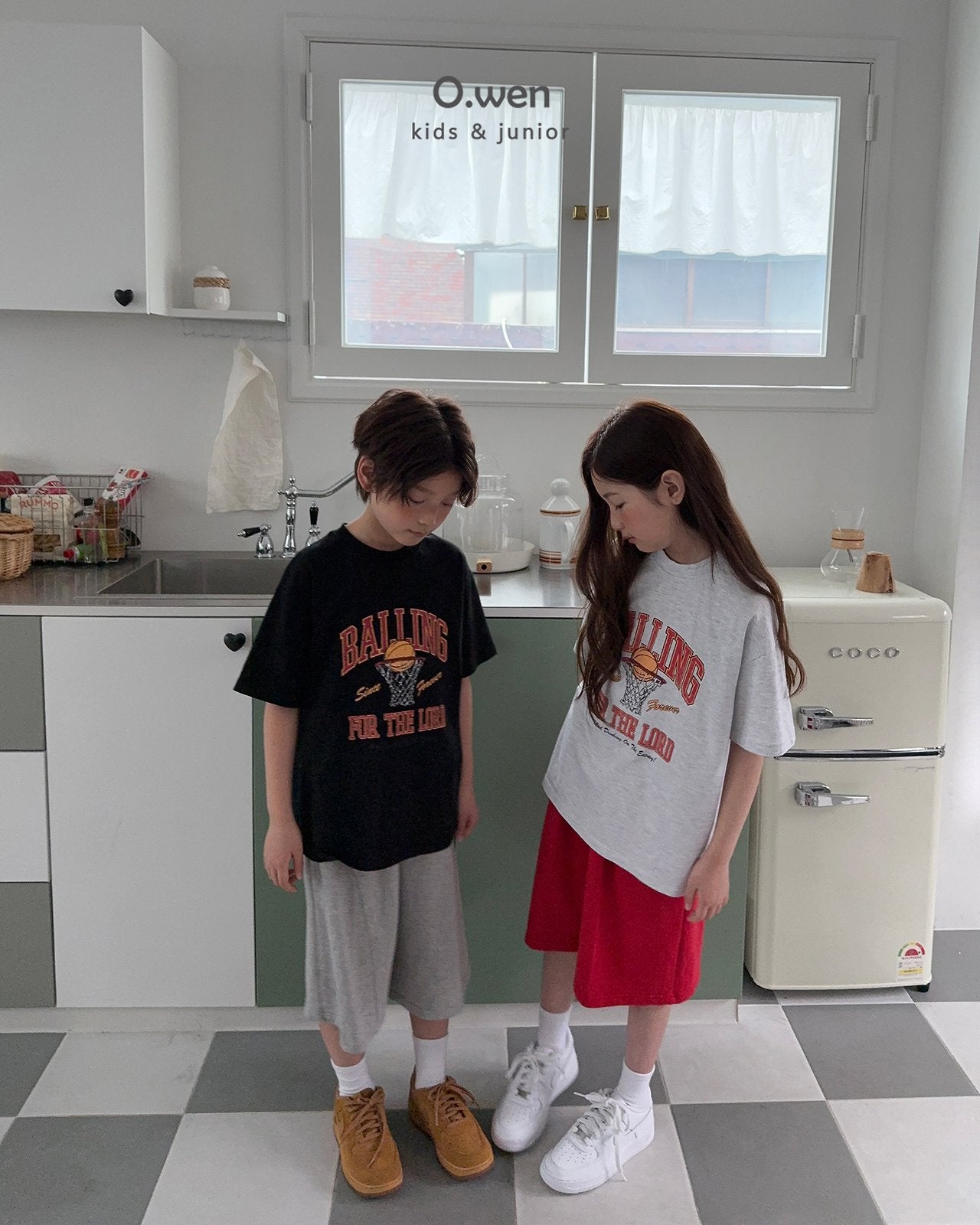 《予約》Basketball Tee / O.wen