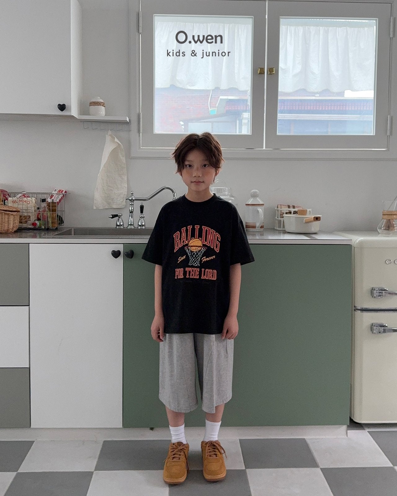 《予約》Basketball Tee / O.wen