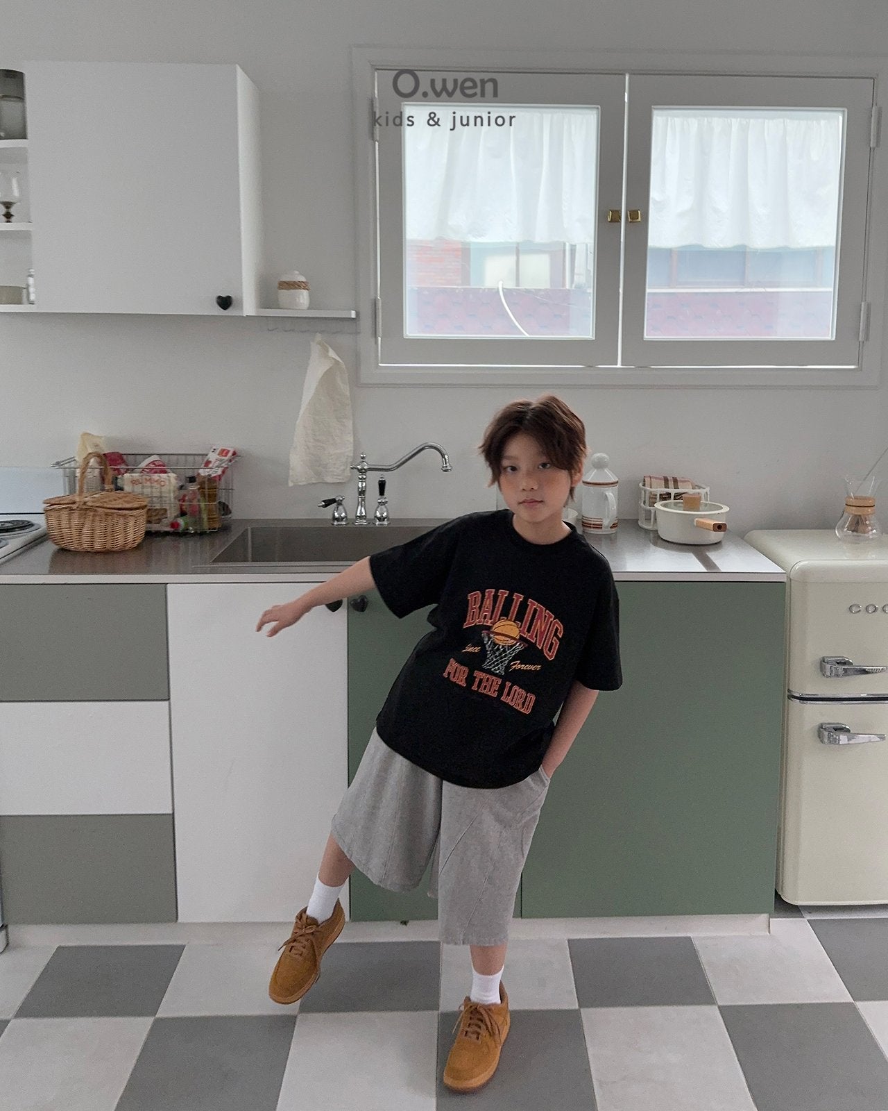 《予約》Basketball Tee / O.wen