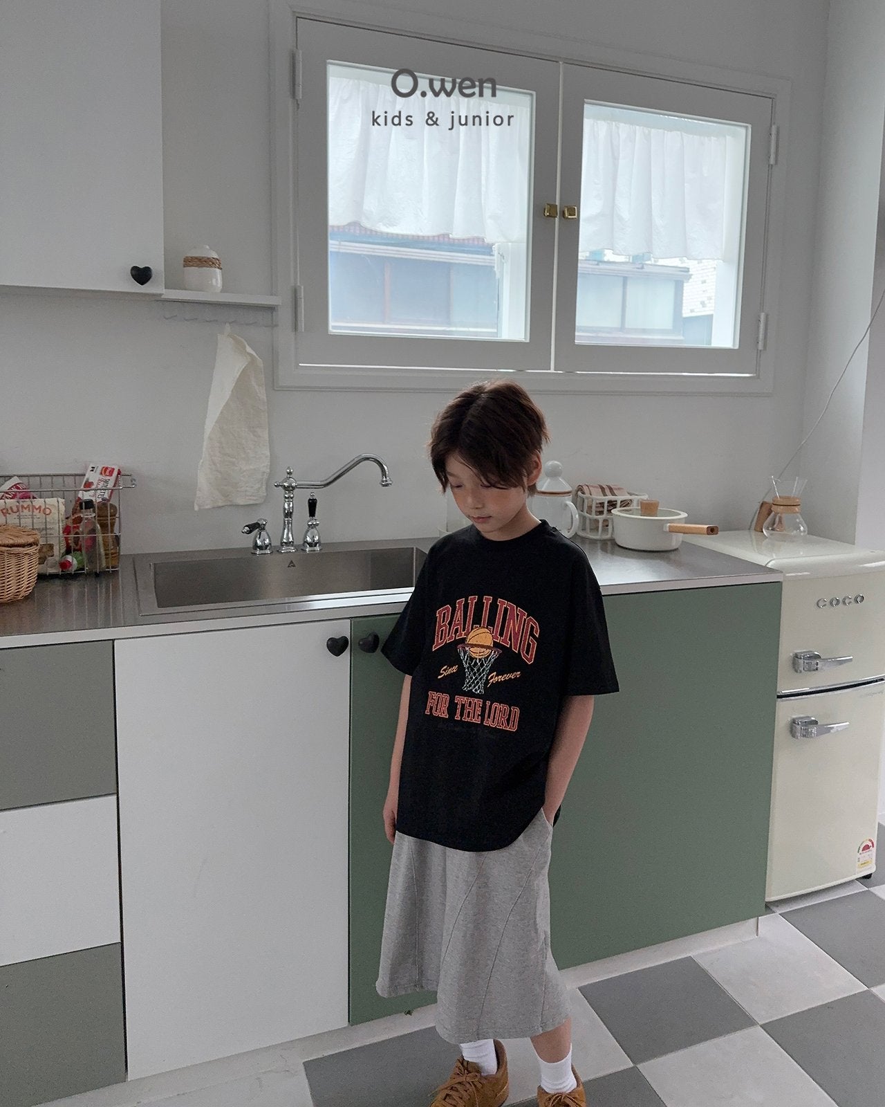 《予約》Basketball Tee / O.wen