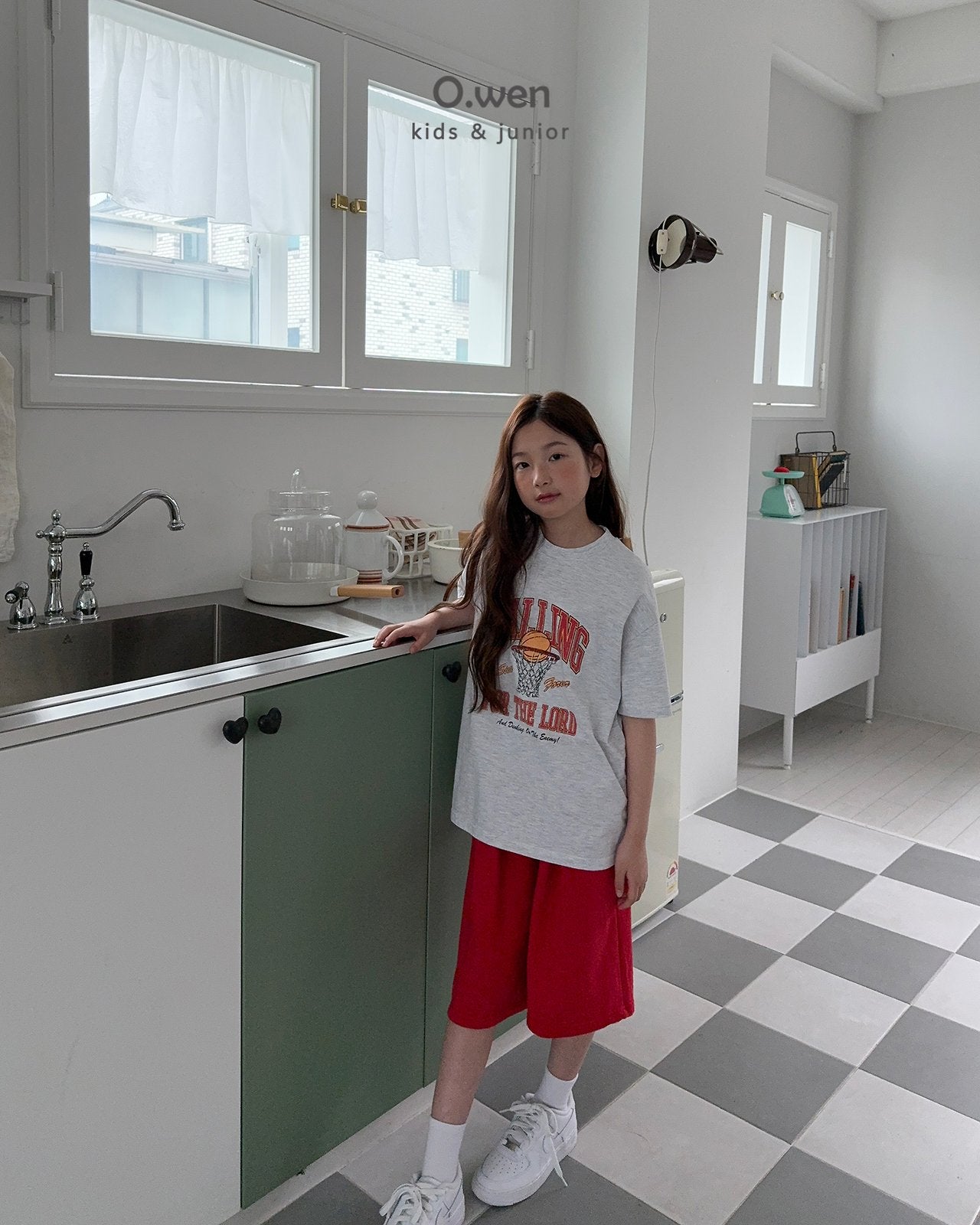 《予約》Basketball Tee / O.wen