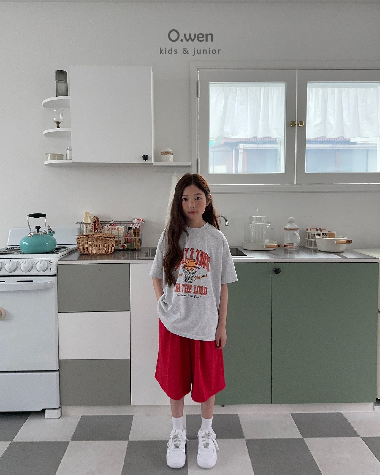 《予約》Basketball Tee / O.wen