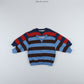 《予約》Block Stripe Sweatshirt / O.wen