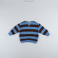 《予約》Block Stripe Sweatshirt / O.wen