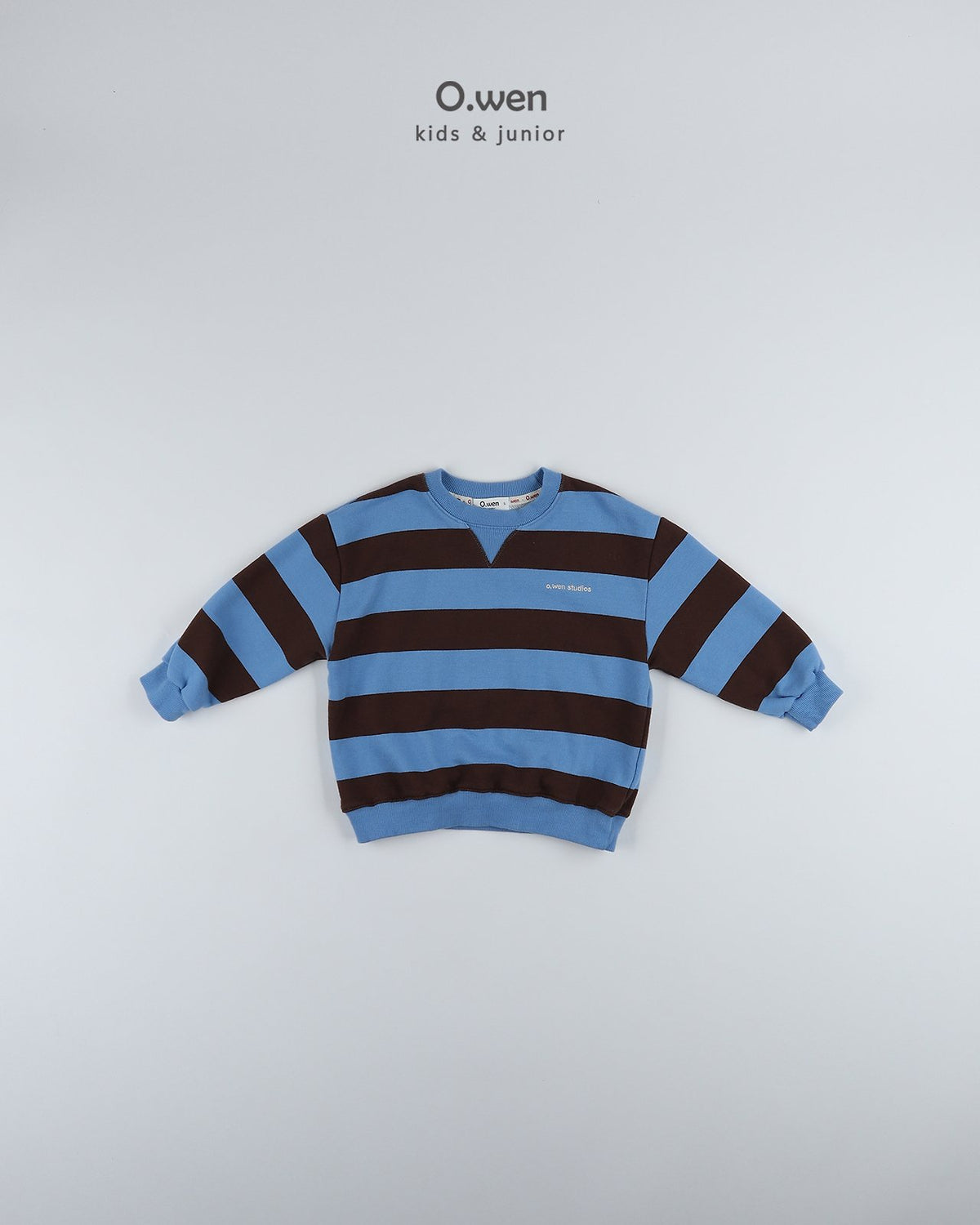 《予約》Block Stripe Sweatshirt / O.wen