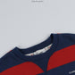 《予約》Block Stripe Sweatshirt / O.wen