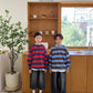《予約》Block Stripe Sweatshirt / O.wen