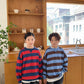 《予約》Block Stripe Sweatshirt / O.wen