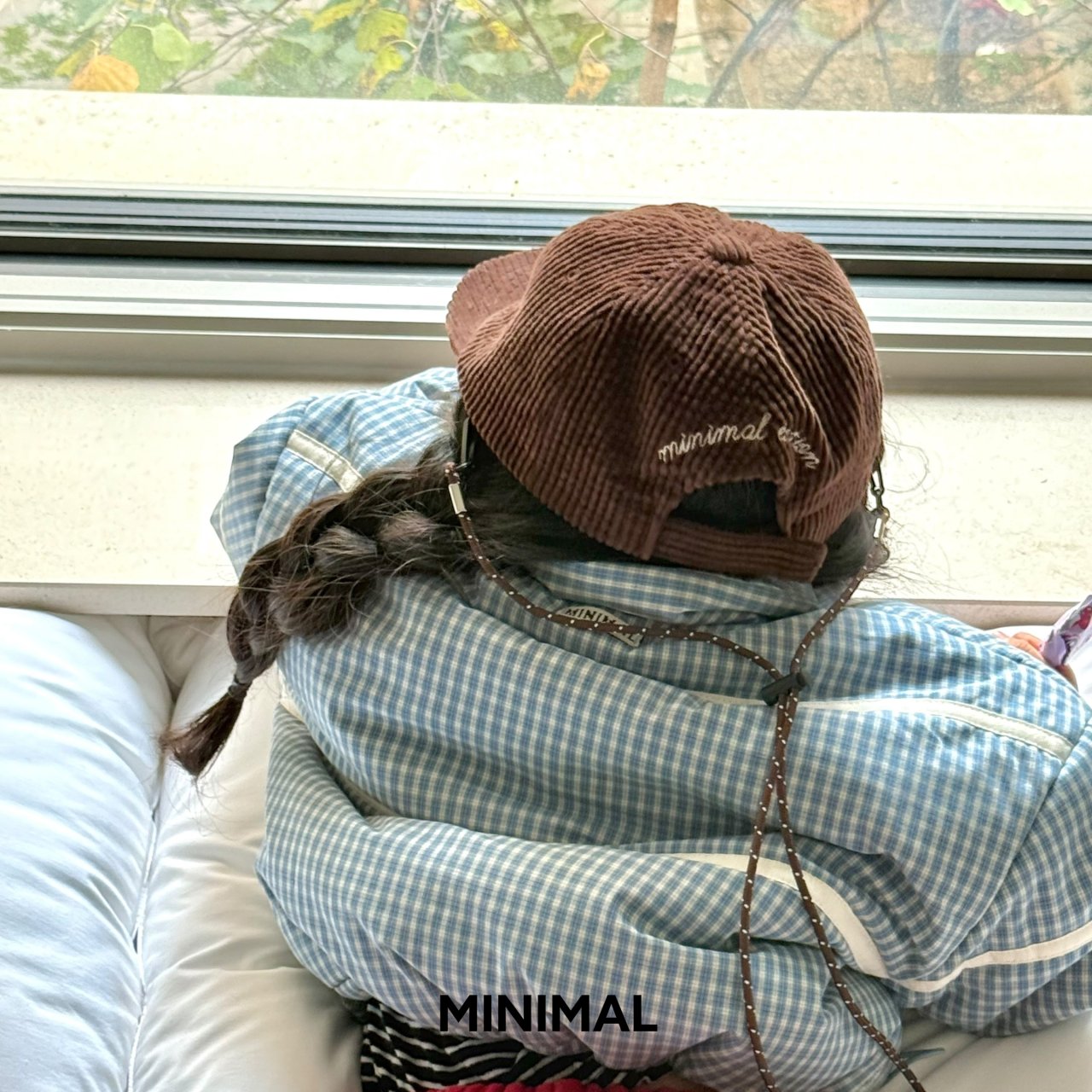 《予約》Corduroy Love & Peace Cap / MINIMAL（kids）