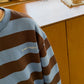 《予約》Block Stripe Sweatshirt / O.wen