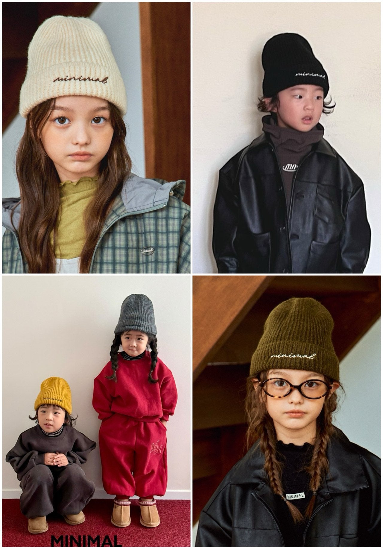 《予約》MNM Embroidered Beanie / MINIMAL