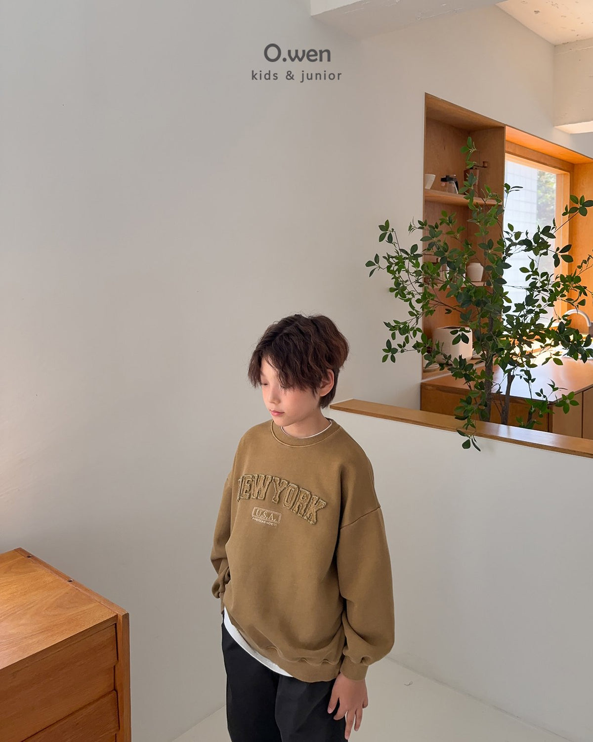 《予約》New York Pigment Sweatshirt / O.wen