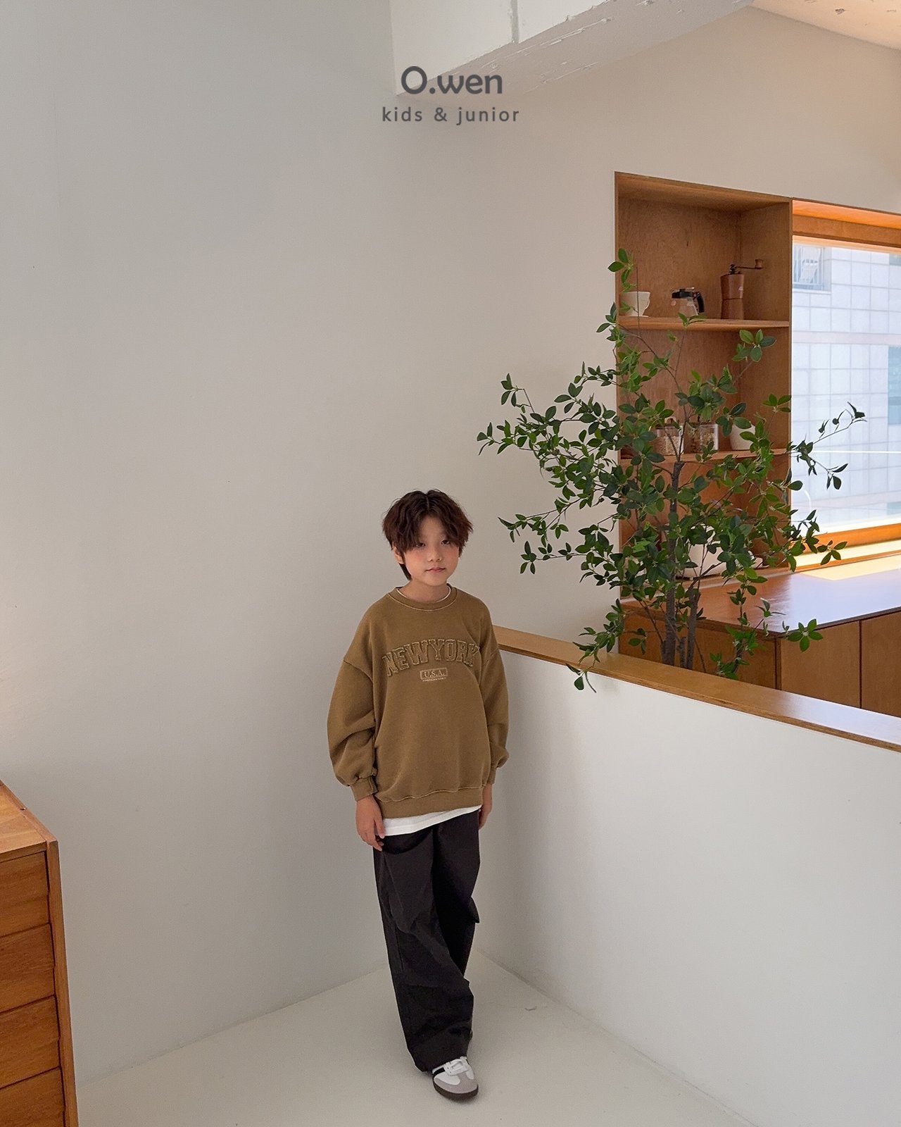 《予約》New York Pigment Sweatshirt / O.wen