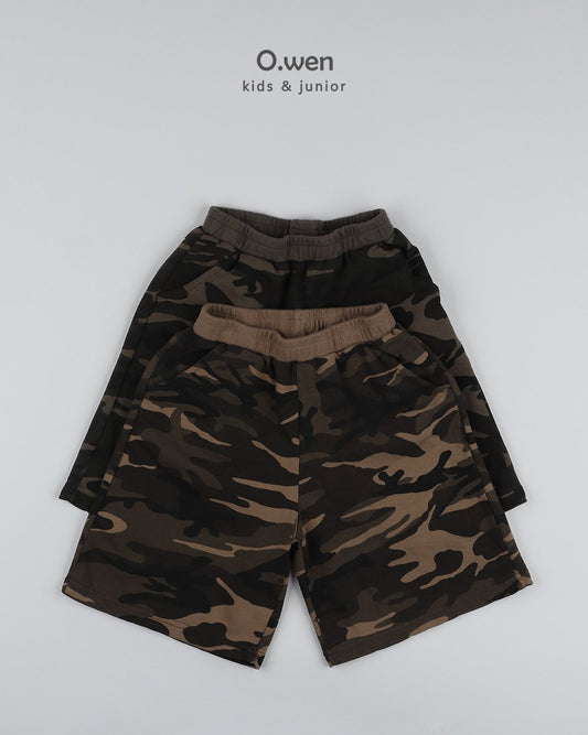 《予約》Camo Bermuda Pants / O.wen