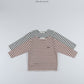 《予約》Boat Neck Striped Tee / O.wen