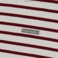 《予約》Boat Neck Striped Tee / O.wen