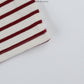《予約》Boat Neck Striped Tee / O.wen
