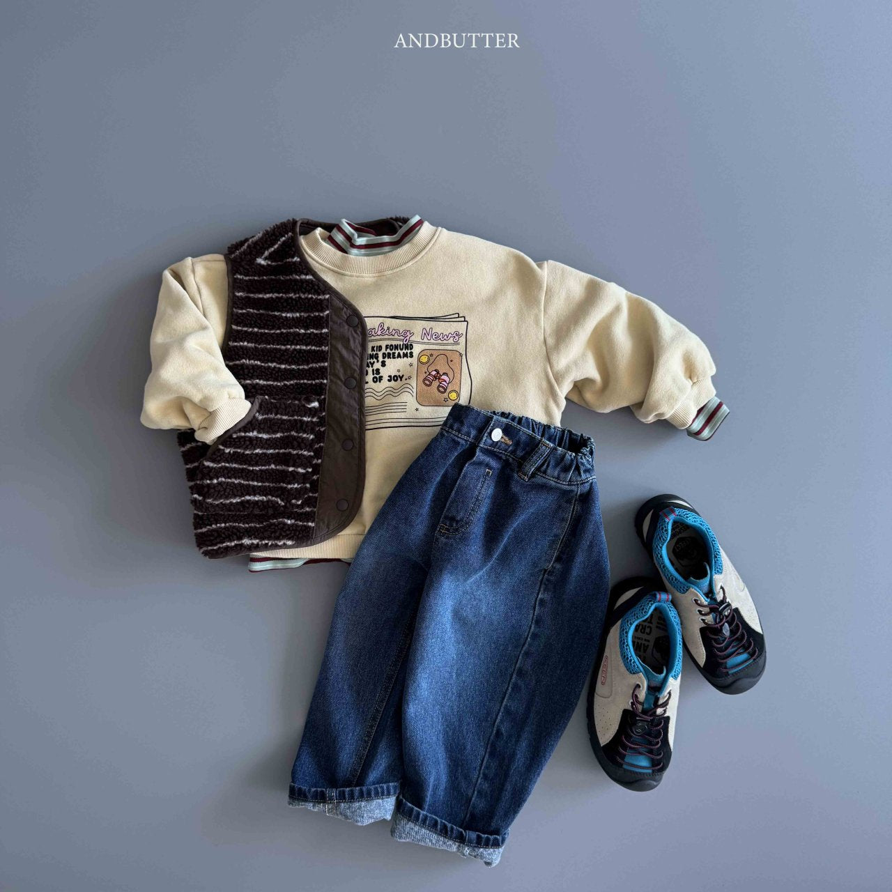 《予約》Paper Day Man to Man / andbutter