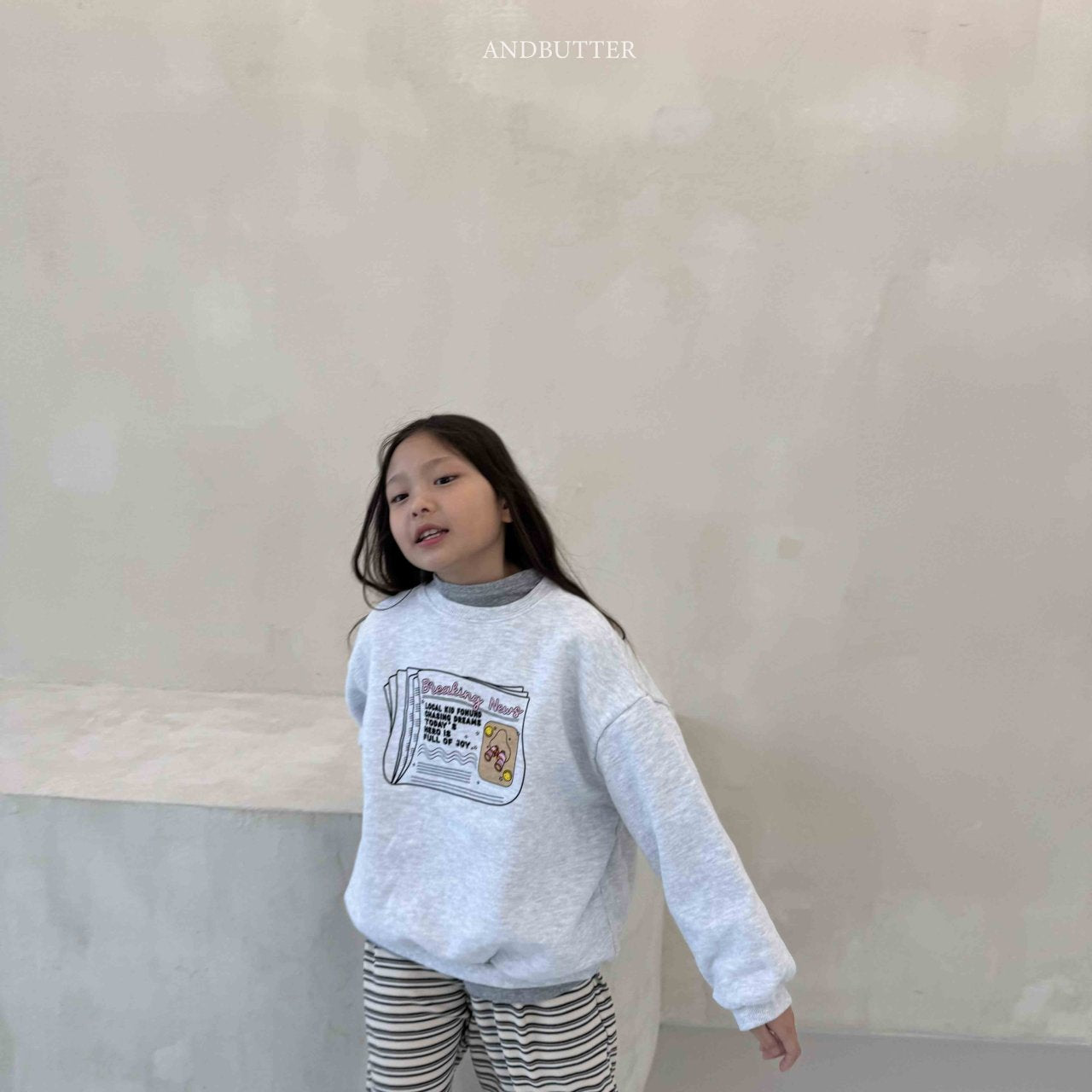 《予約》Paper Day Man to Man / andbutter