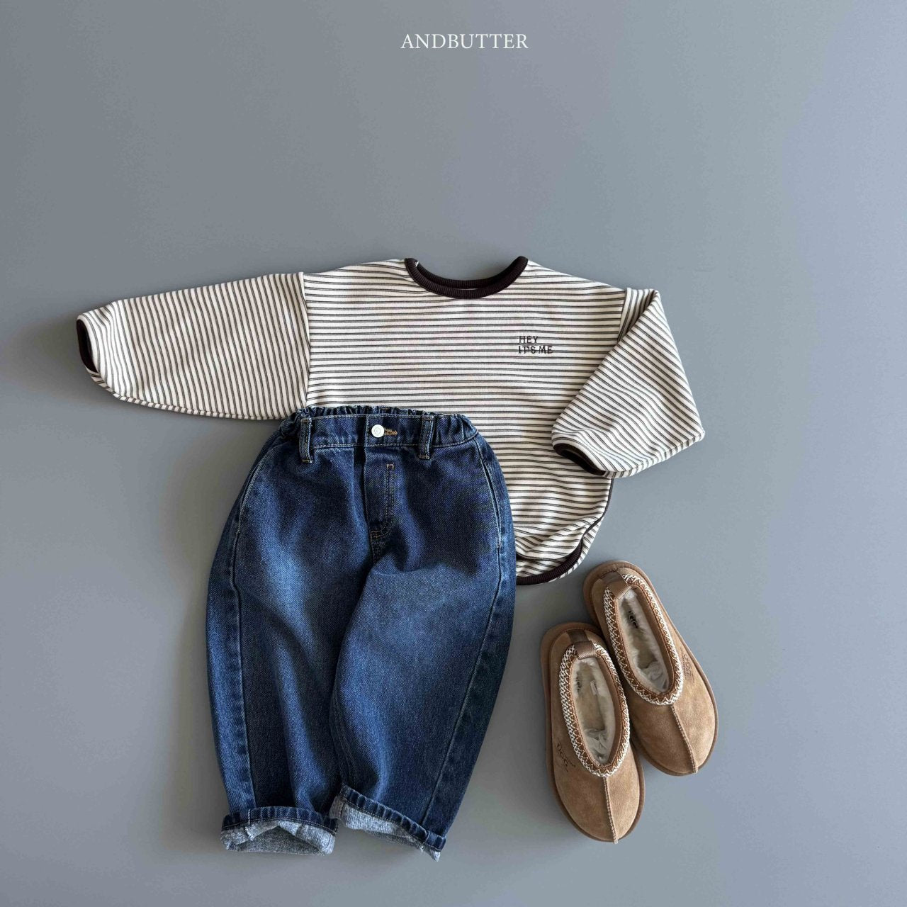 《予約》Hey Point Tee / andbutter